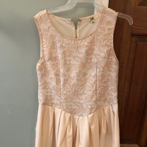 Size large cream dress